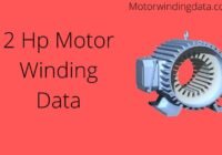 Remove term: 2 Hp Motor Winding Data 2 Hp Motor Winding Data