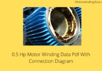0.5 Hp Motor Winding Data Pdf