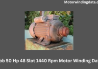 Abb 50 Hp 48 Slot 1440 Rpm Motor Winding Data