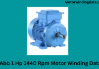 Abb 1 Hp 1440 Rpm Motor Winding Data